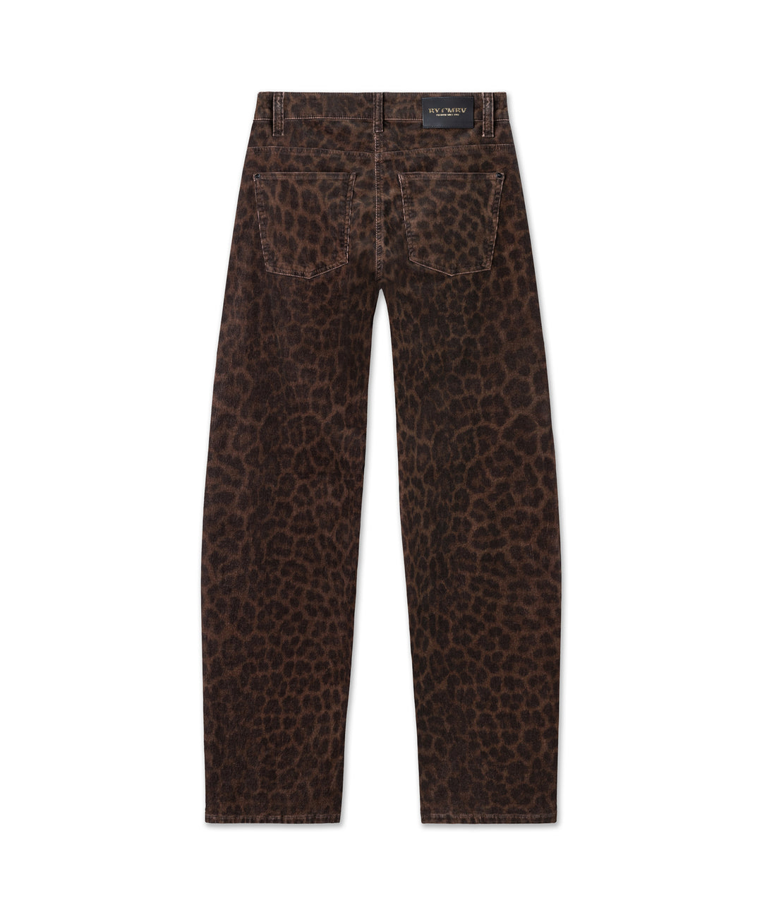 Cambio Ornella Twisted Pantalon – Bruin-98% katoen, 2% elastaan-DAMES BROEKEN-Bruin