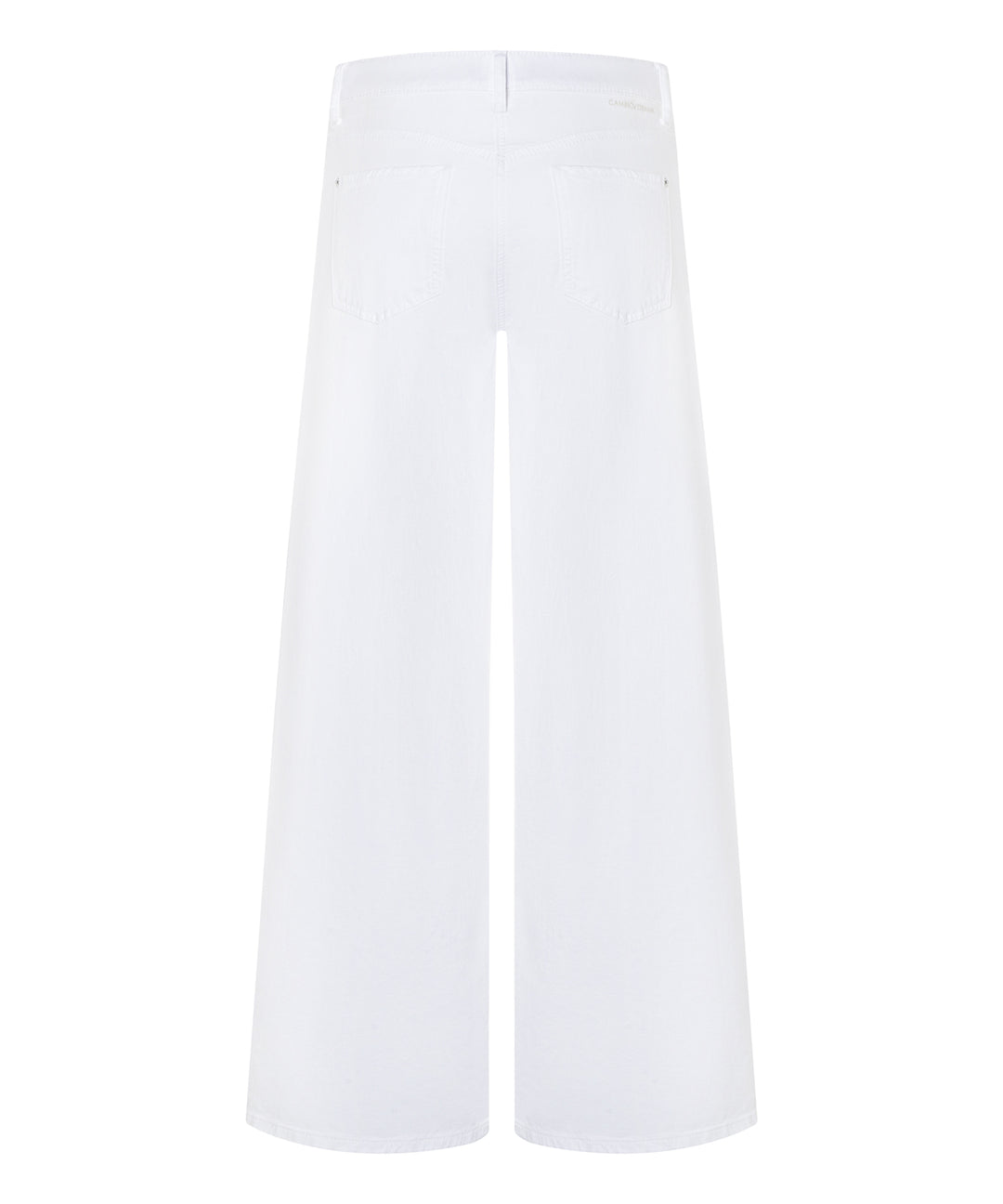 Cambio Palazzo Advance Jeans – Wit-63% katoen, 25% lyocell, 11% linnen, 1% elastaan-DAMES BROEKEN-Wit
