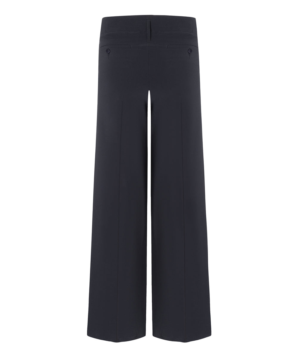 Cambio – Pantalon Addison Blauw-92% polyester, 8% polyurethan-DAMES BROEKEN-Blauw