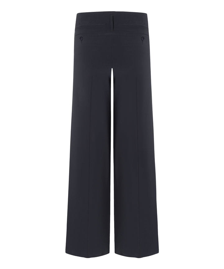 Cambio – Pantalon Addison Blauw-92% polyester, 8% polyurethan-DAMES BROEKEN-Blauw