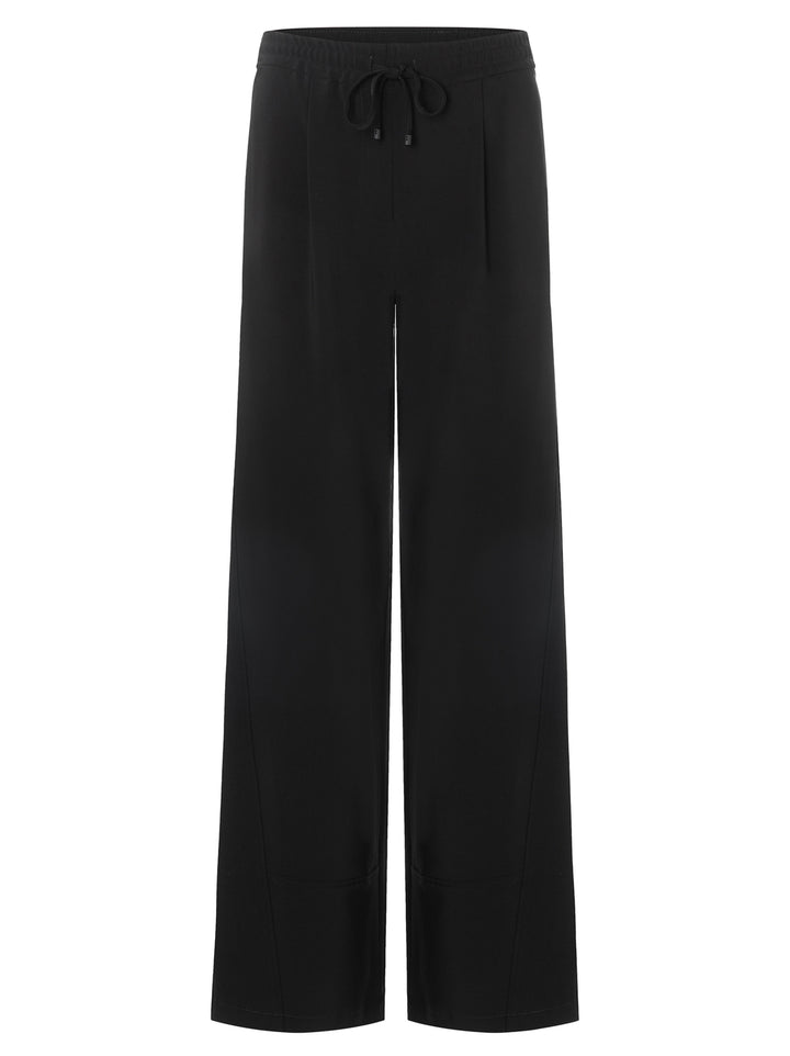 Cambio pantalon Amanda-92% polyester, 8% Polyurethaan-DAMES BROEKEN-Zwart