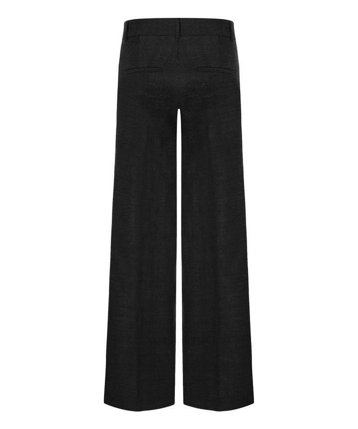 Cambio Pantalon Amelie – Zwart-53% polyester, 43% wol, 4% elastaan-DAMES BROEKEN-Zwart