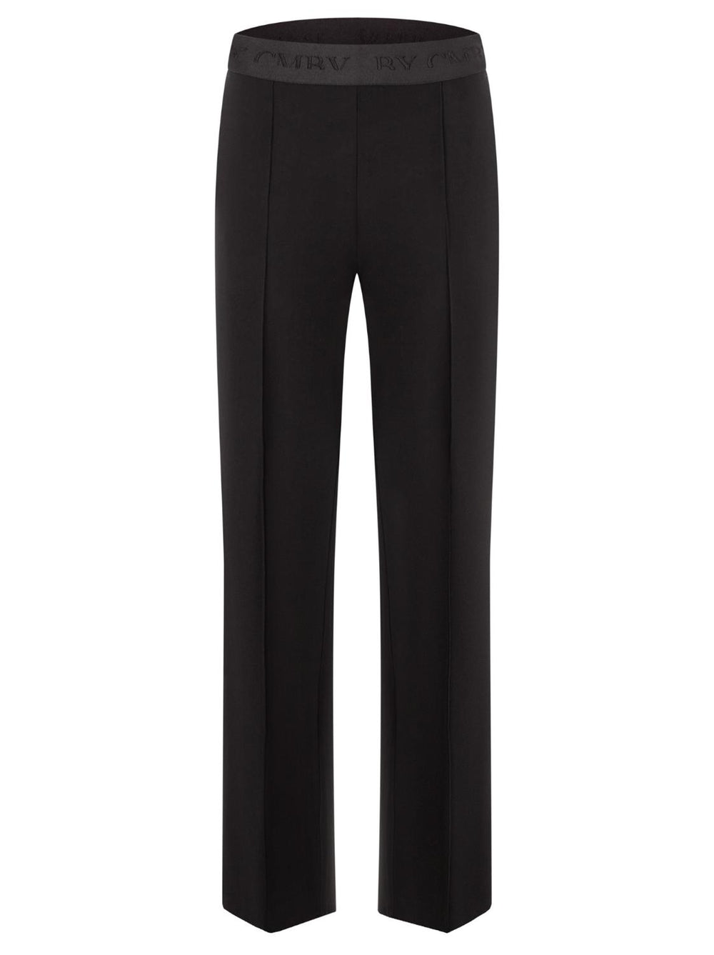 Cambio pantalon Ava-92% polyester, 8% polyurethaan-DAMES BROEKEN-Zwart