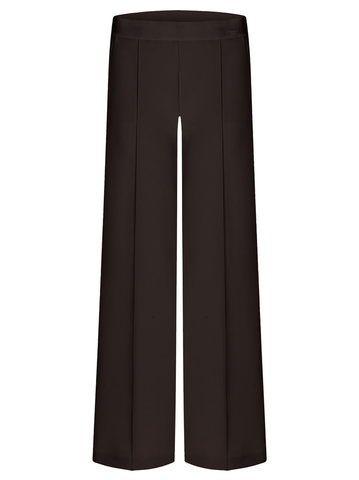 Cambio pantalon Ava - dark ebony-90% polyester, 10% polyurethan -DAMES BROEKEN-Bruin