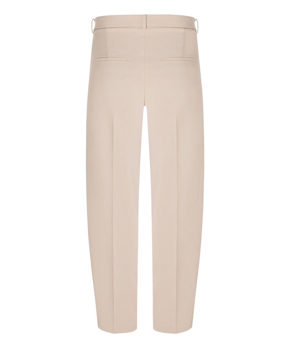 Cambio – Pantalon Emilie Long Bruin-90% polyester, 10% polyurethan-DAMES BROEKEN-Bruin