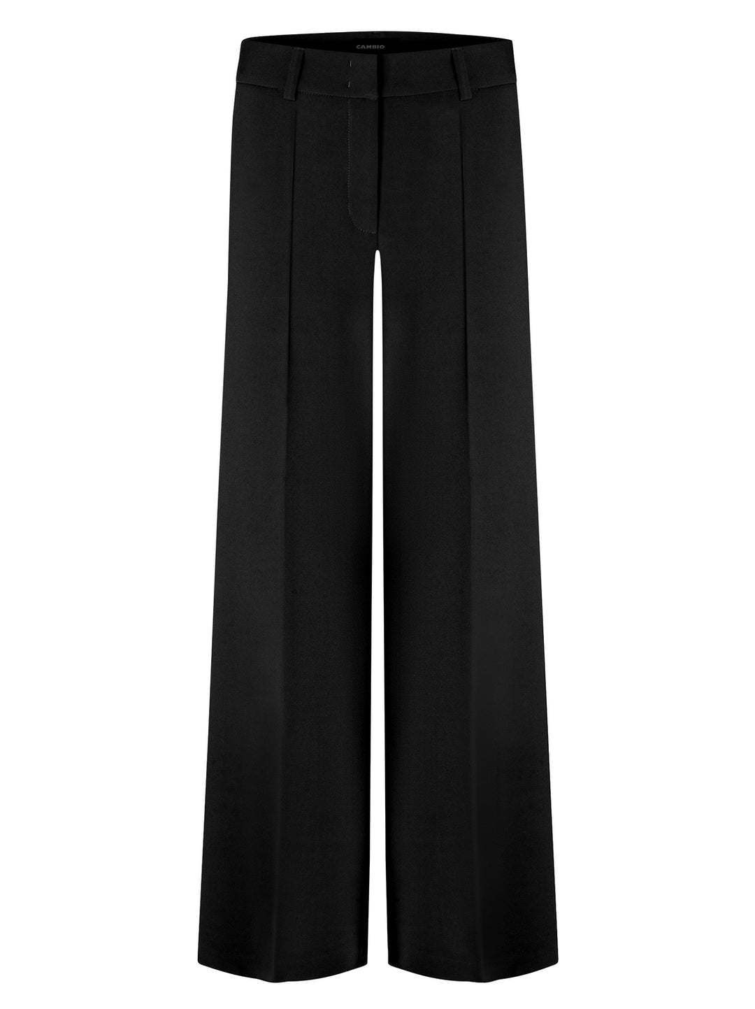 Cambio – Pantalon Emilie Zwart-90% polyester, 10% polyurethan-DAMES BROEKEN-Zwart