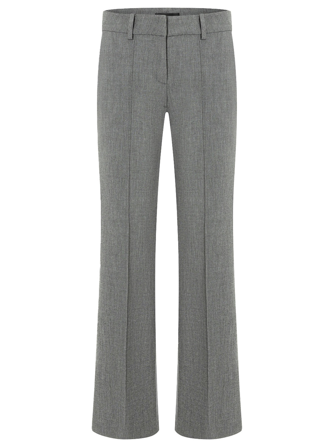 Cambio Pantalon Farah  – Grijs-63% polyester<br />27% viscose<br />7% katoen<br />3% elastaan-DAMES BROEKEN-Grijs