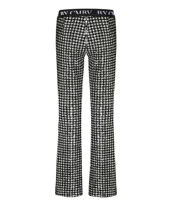 Cambio pantalon Francis-72% polyester, 15% modaal, 9% polyamide, 4% elasthaan-DAMES BROEKEN-Zwart