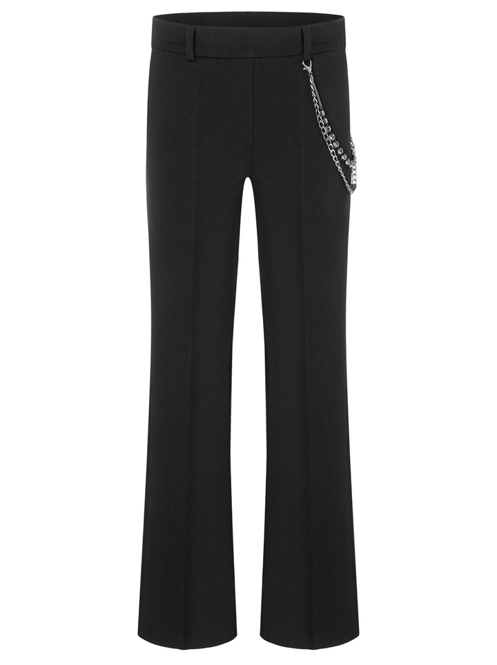 Cambio Pantalon Francoise – Zwart-68% viscose, 26% polyamide, 6% elastaan-DAMES BROEKEN-Zwart