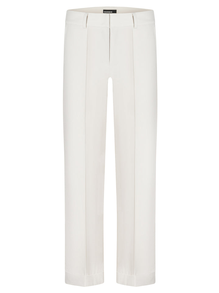 Cambio pantalon Grace - ecru-67% polyester, 4% elasthaan, 29% viscose -DAMES BROEKEN-Room