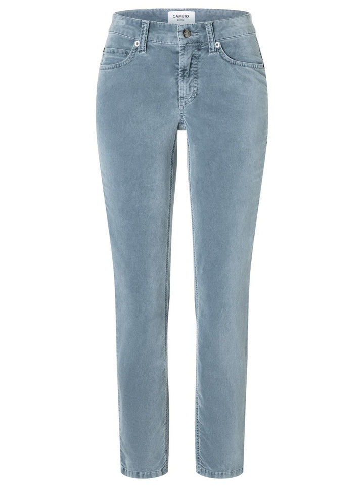 Cambio pantalon Paris-78% katoen, 20 %polyester, 2% elasthaan-DAMES BROEKEN-Blauw