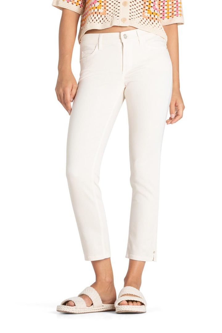 Cambio pantalon Piper short-85% katoen, 11% elastomultiester, 4% elasthaan-DAMES BROEKEN-Grijs