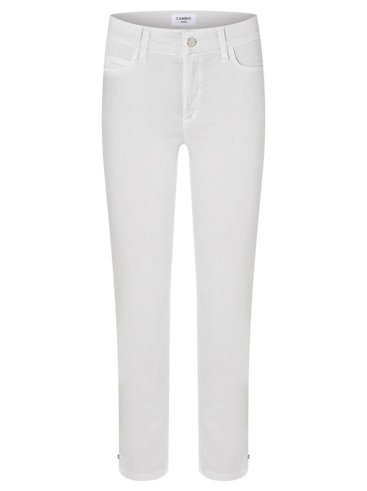 Cambio pantalon Piper short-85% katoen, 11% elastomultiester, 4% elasthaan-DAMES BROEKEN-Grijs