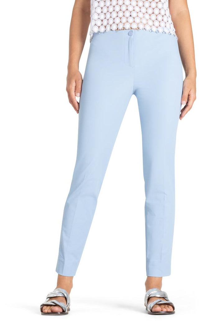 Cambio pantalon Ros summer-50% polyamide, 43% katoen, 7% elasthaan-DAMES BROEKEN-Blauw