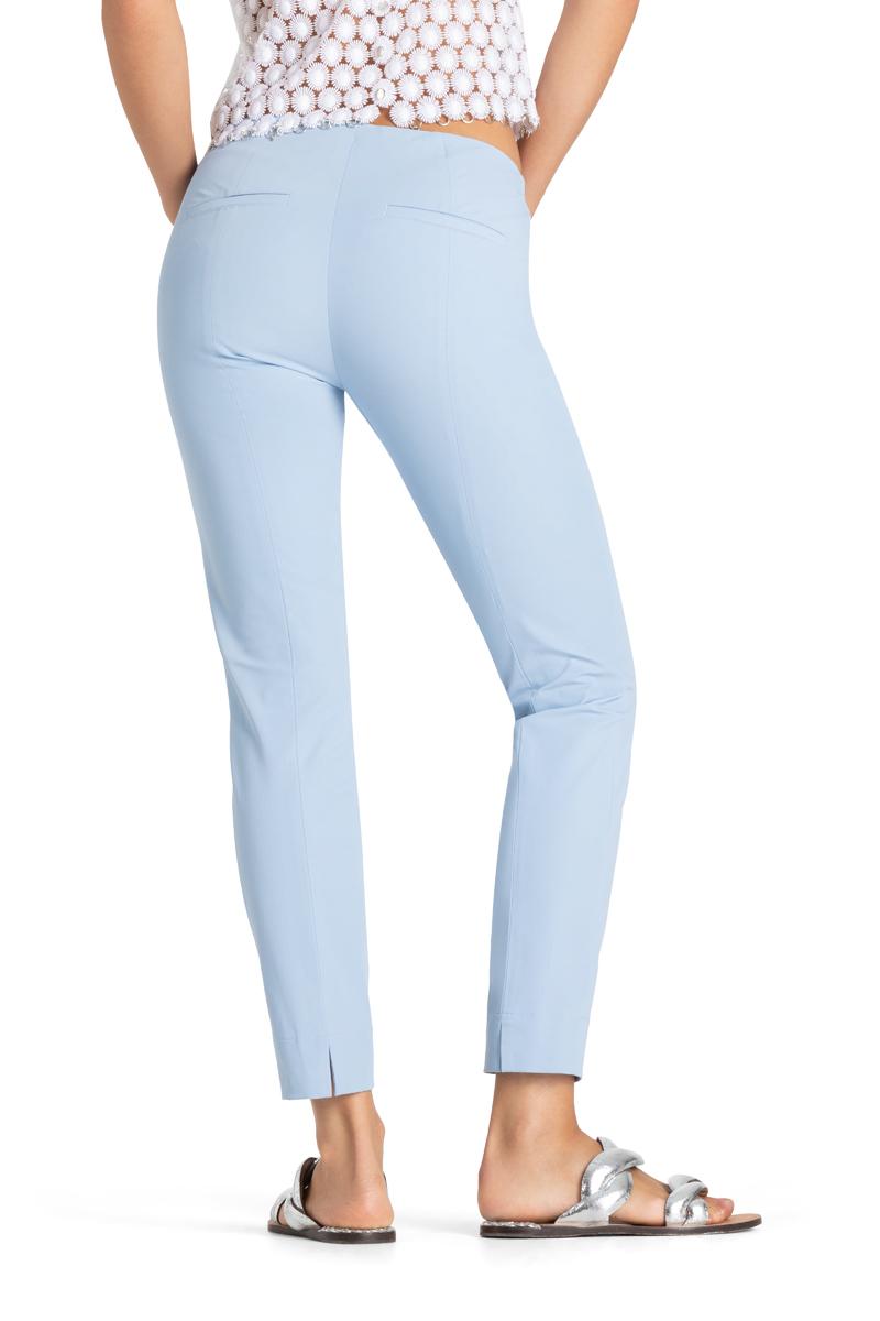 Cambio pantalon Ros summer-50% polyamide, 43% katoen, 7% elasthaan-DAMES BROEKEN-Blauw