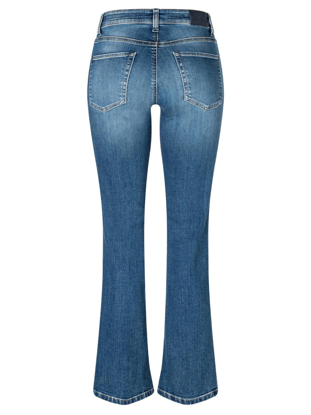 Cambio Paris Flared jeans-92% katoen, 6% elastomultiester, 2% elasthaan-DAMES BROEKEN-Blauw