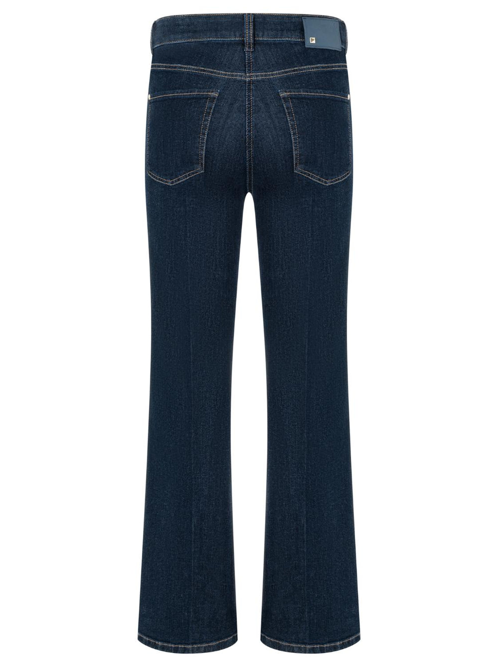 Cambio Paris Flared Jeans – Blauw-57% katoen, 37% modaal, 4% elasthaan, 2% elasthaan-DAMES BROEKEN-Blauw