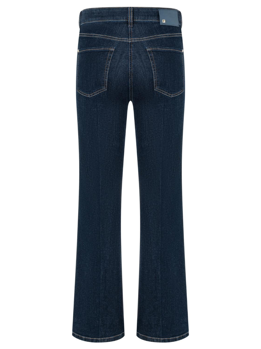 Cambio Paris Flared Jeans – Blauw-57% katoen, 37% modaal, 4% elasthaan, 2% elasthaan-DAMES BROEKEN-Blauw