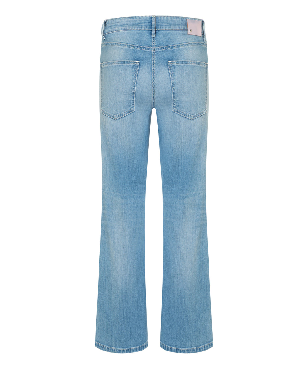 Cambio Paris Flared jeans – Blauw-94% katoen, 4% elastisch polyamide, 2% elastaan-DAMES BROEKEN-Blauw