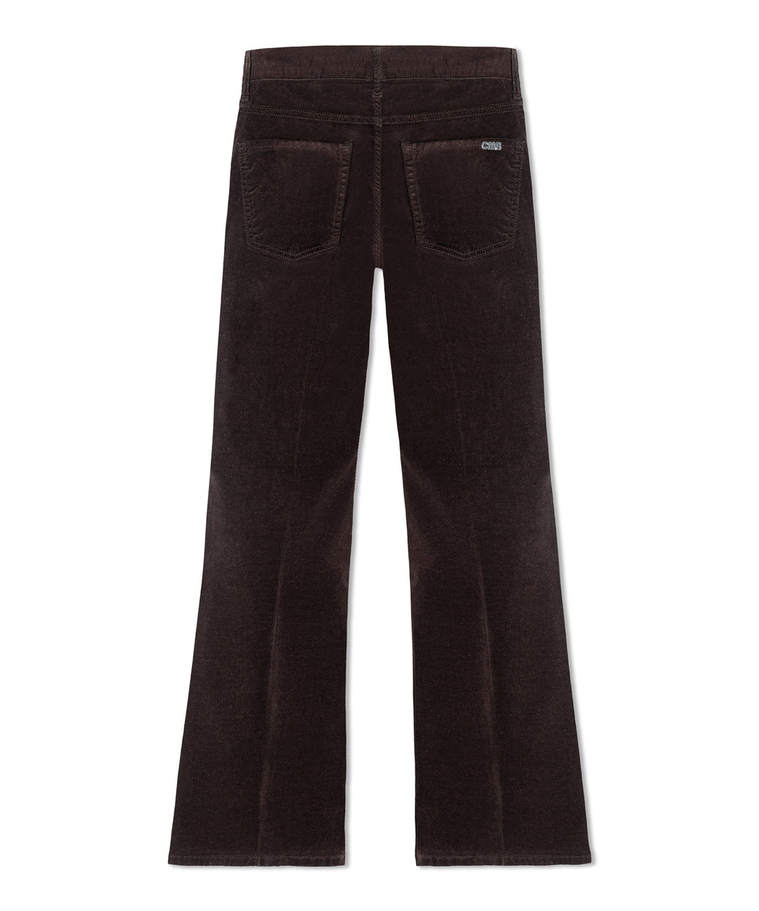 Cambio Paris Flared Pantalon – Bruin-72% katoen, 26% viscose, 2% elastaan-DAMES BROEKEN-Bruin
