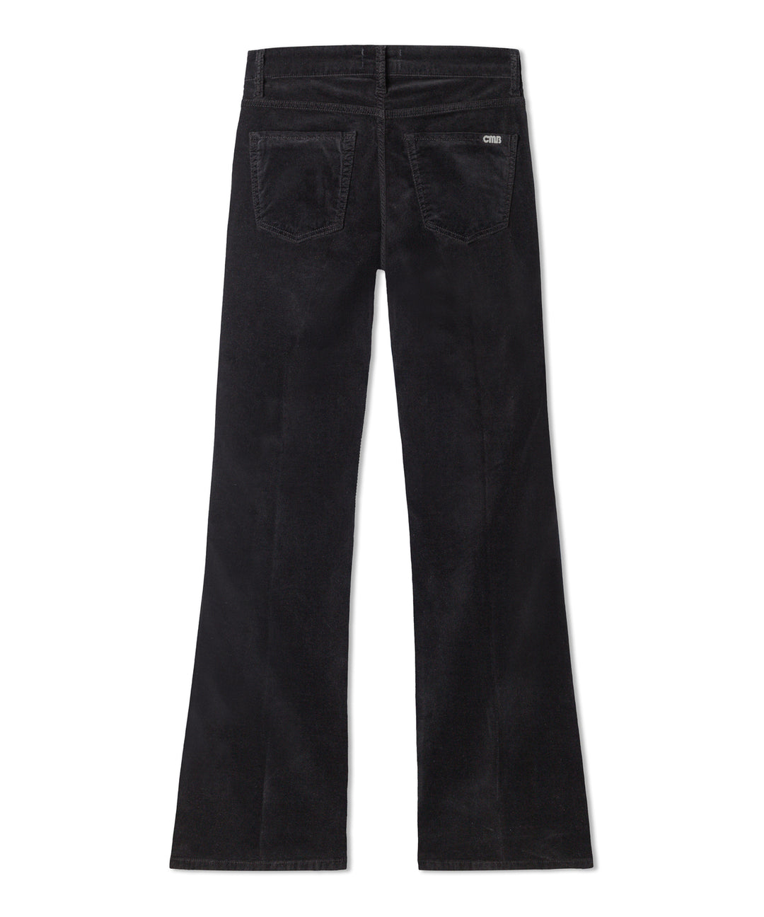 Cambio Paris Flared Pantalon – Zwart-72% katoen, 26% viscose, 2% elastaan-DAMES BROEKEN-Zwart