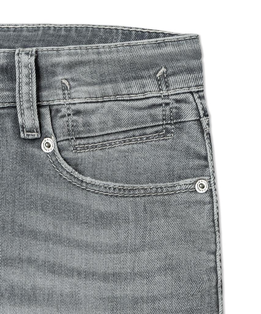 Cambio Paris Jeans – Grijs-92% katoen, 6% elastisch polyamide, 2% elastaan-DAMES BROEKEN-Grijs