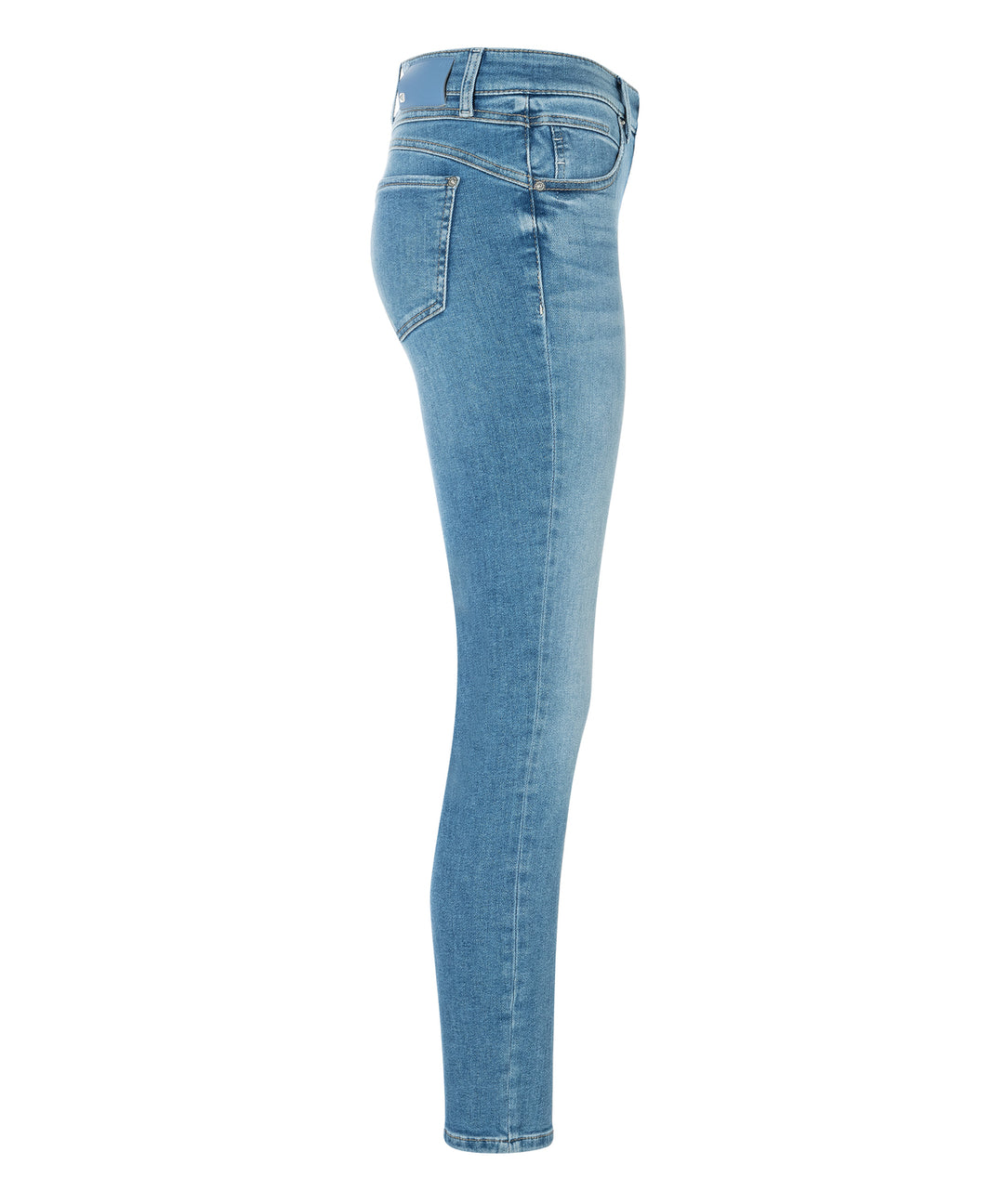 Cambio Paris seams jeans slim fit-81% Katoen<br />11% Lyocell<br />6% Elastomultiester<br />2% Elastaan-DAMES BROEKEN-Bla