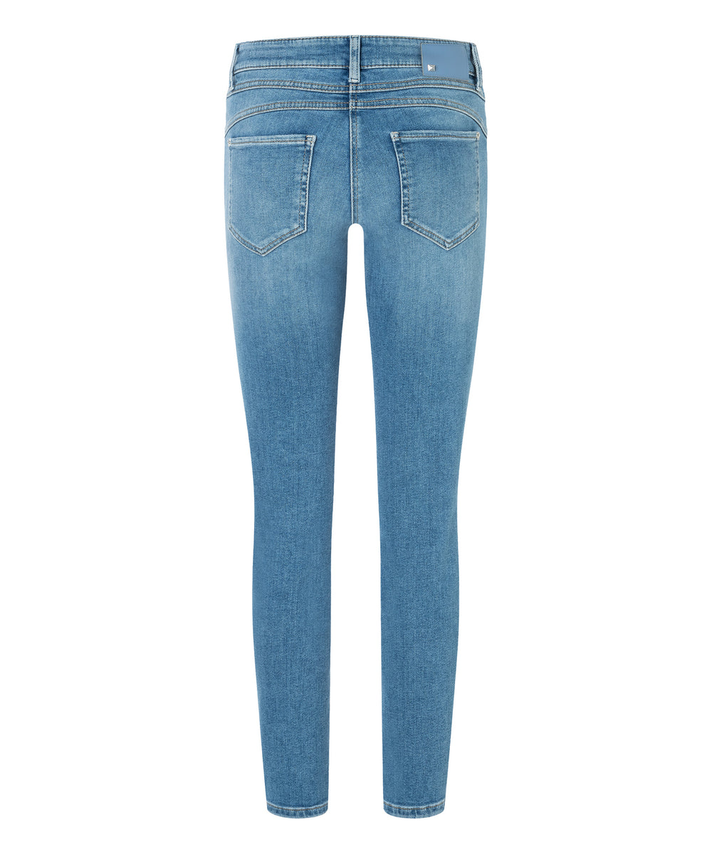 Cambio Paris seams jeans slim fit-81% Katoen<br />11% Lyocell<br />6% Elastomultiester<br />2% Elastaan-DAMES BROEKEN-Bla