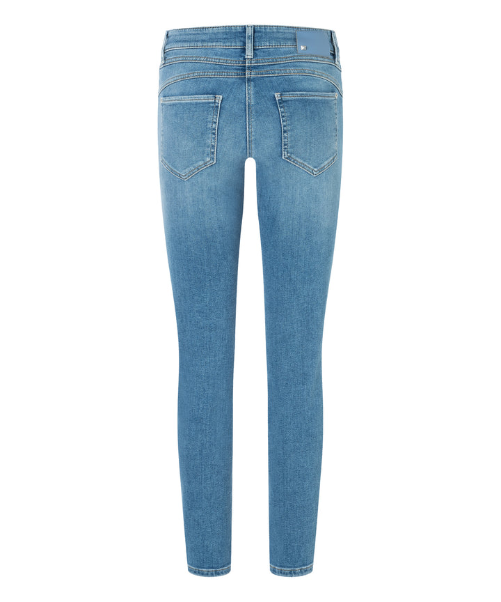 Cambio Paris seams jeans slim fit-81% Katoen<br />11% Lyocell<br />6% Elastomultiester<br />2% Elastaan-DAMES BROEKEN-Bla