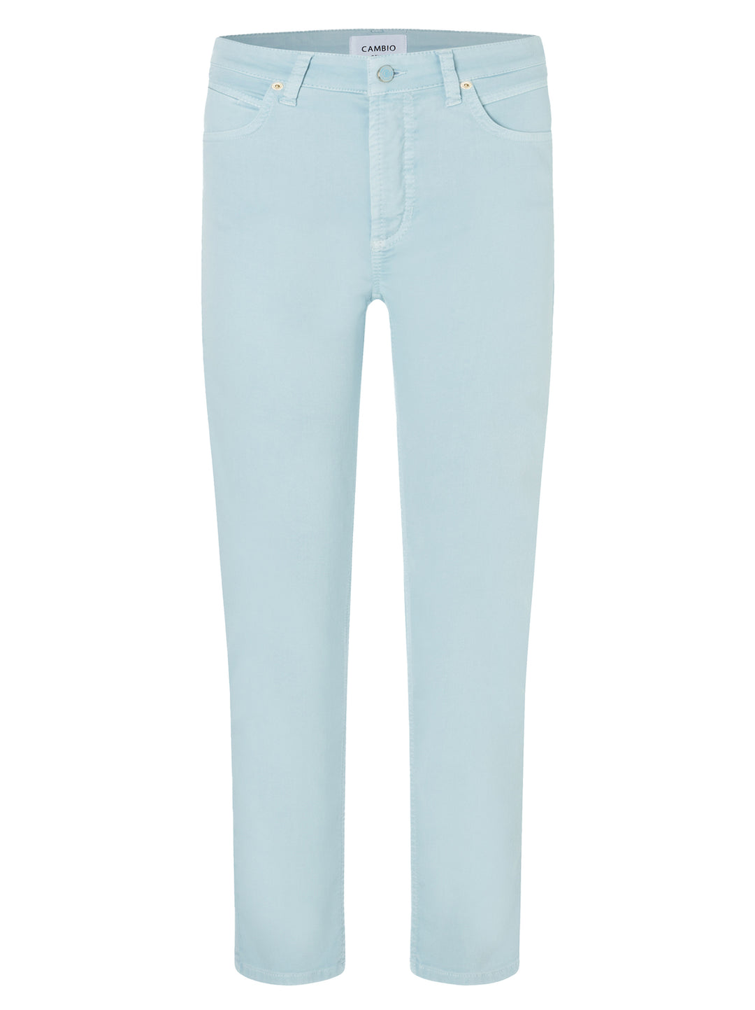 Cambio Piper cropped jeans-85% Katoen<br />11% Elastomultiester<br />4% Elastaan-DAMES BROEKEN-Blauw