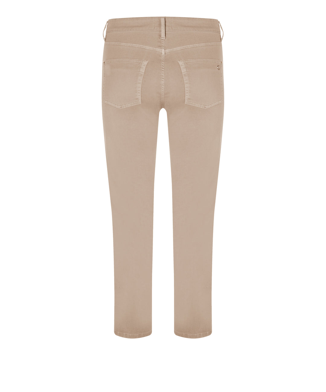 Cambio Piper Cropped Pantalon-85% katoen, 11% elastomultiester, 4% elasthaan<br />-DAMES BROEKEN-Beige