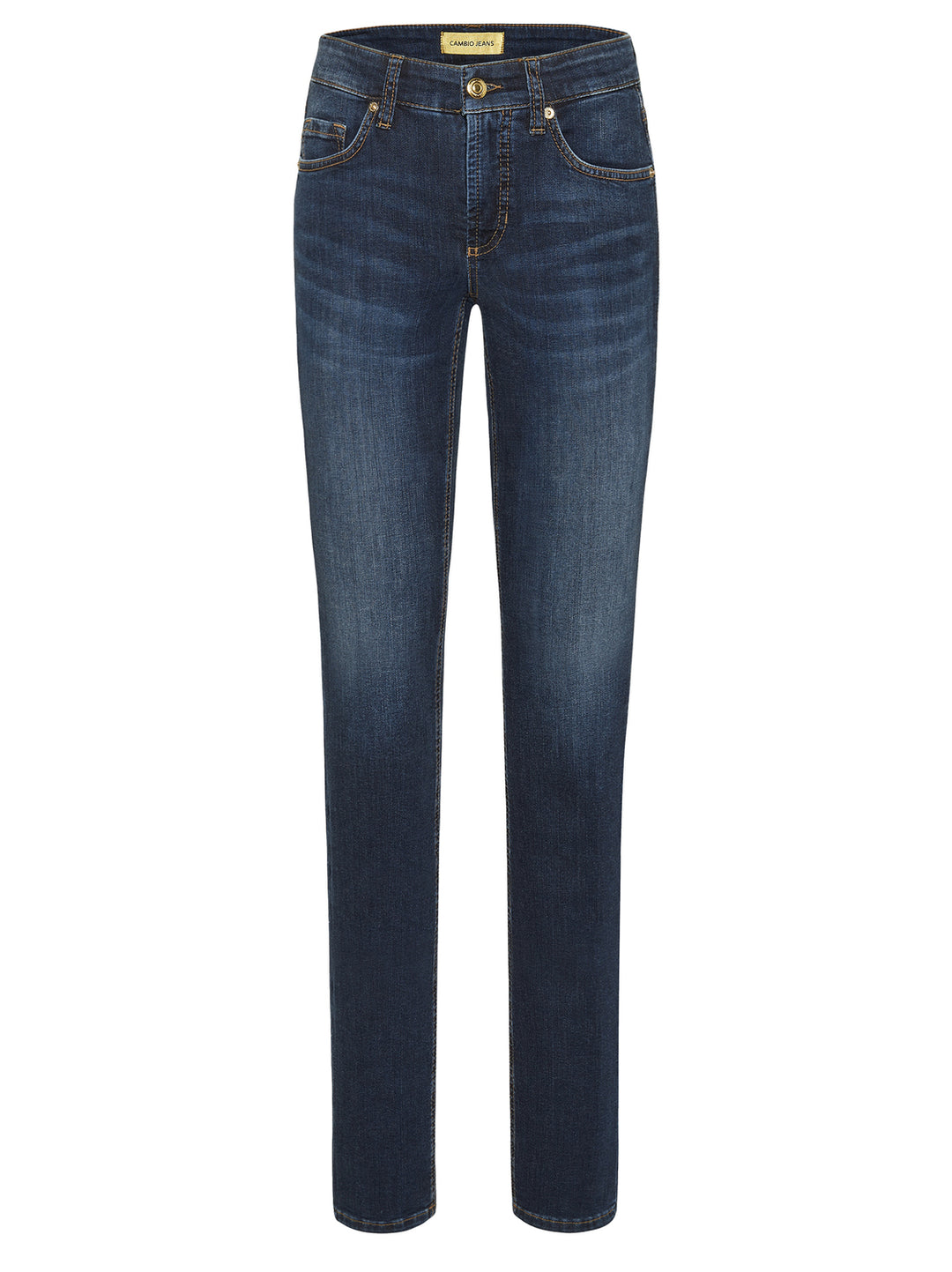 Cambio Piper jeans-92% Katoen<br />6% Elastomultiester T400<br />2% Elastaan<br />-DAMES BROEKEN-Blauw