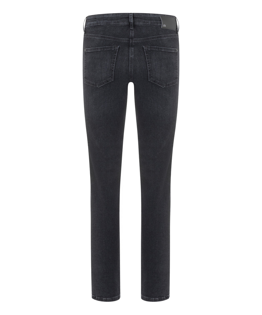 Cambio Piper long jeans -57% Katoen<br />37% Modal<br />4% Elastomultiesther<br />2% Elastaan-DAMES BROEKEN-Zwart