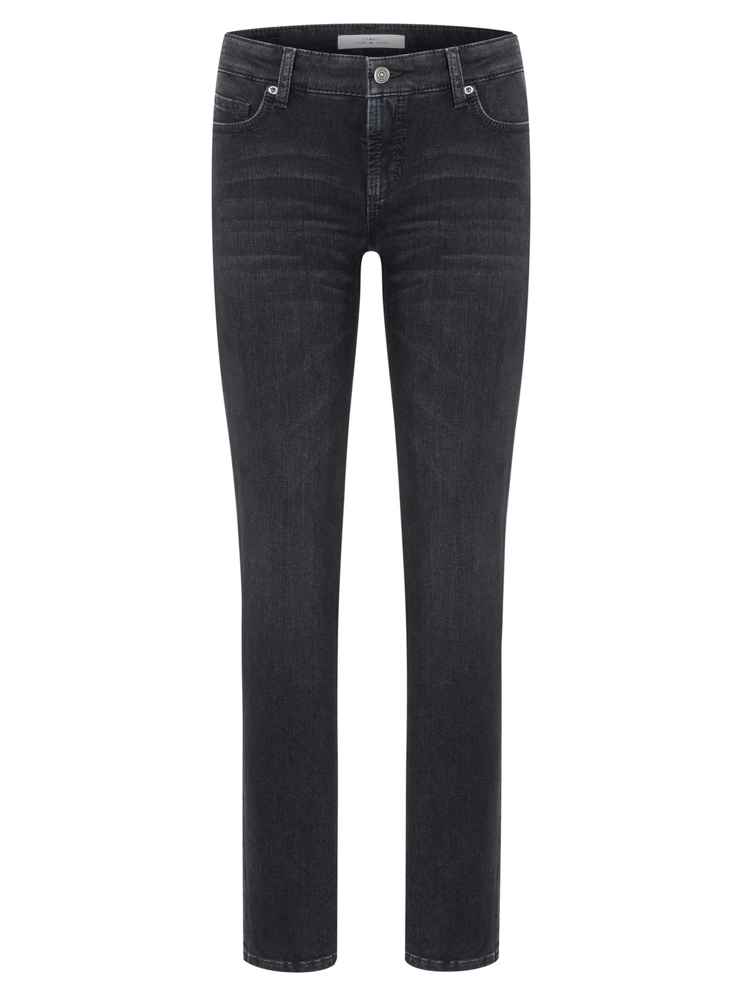 Cambio Piper long jeans -57% Katoen<br />37% Modal<br />4% Elastomultiesther<br />2% Elastaan-DAMES BROEKEN-Zwart