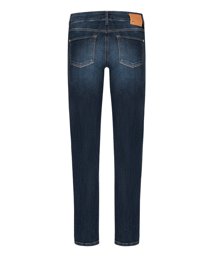 Cambio Piper Long Slim Jeans – Blauw-93% katoen, 5% polyester, 2% elasthaan-DAMES BROEKEN-Blauw