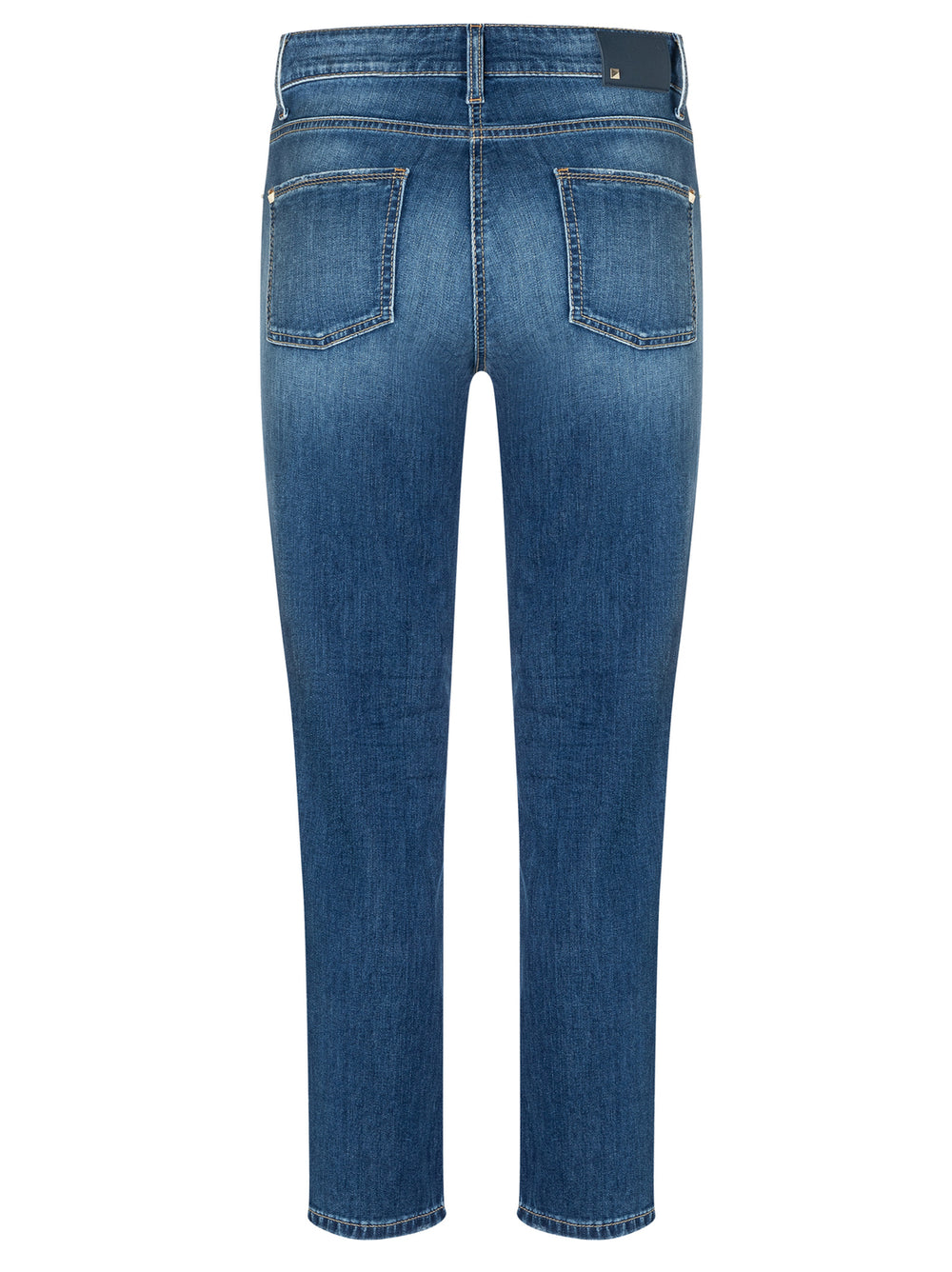 Cambio Posh Jeans – Blauw-94% katoen, 4% elastomultiester, 2% elasthaan-DAMES BROEKEN-Blauw