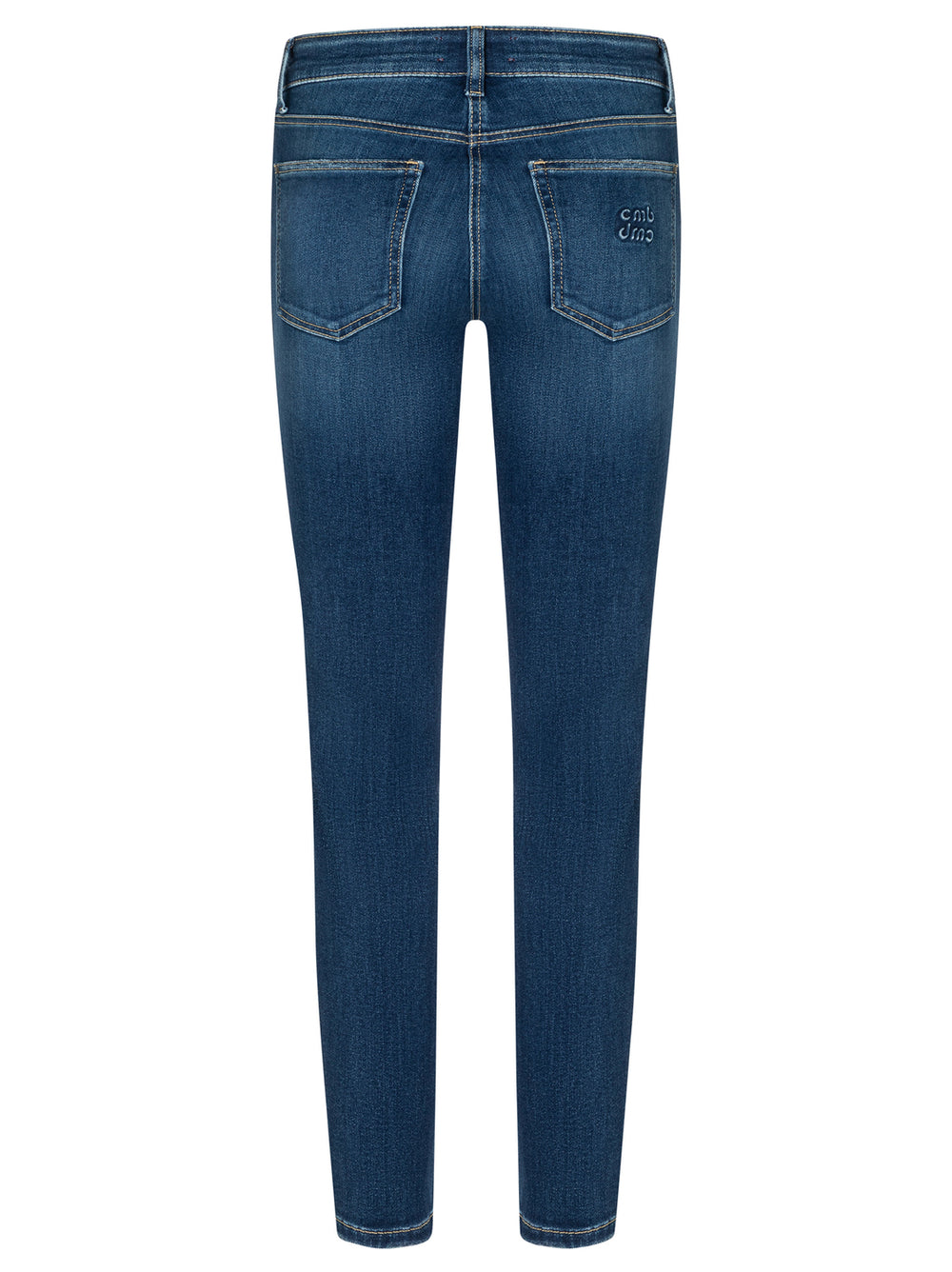 Cambio Raja Jeans – Blauw-81% katoen, 11% lyocell, 6% elastomultiester, 2% elastaan-DAMES BROEKEN-Blauw