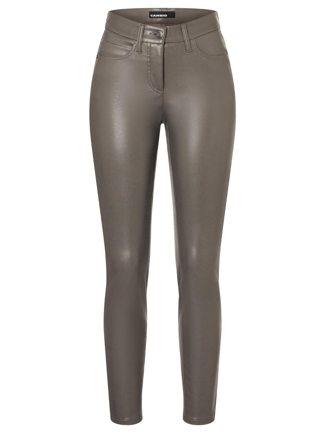 Cambio Ray 5 pocket-50% polyamide, 50% polyurethaan-DAMES BROEKEN-Bruin