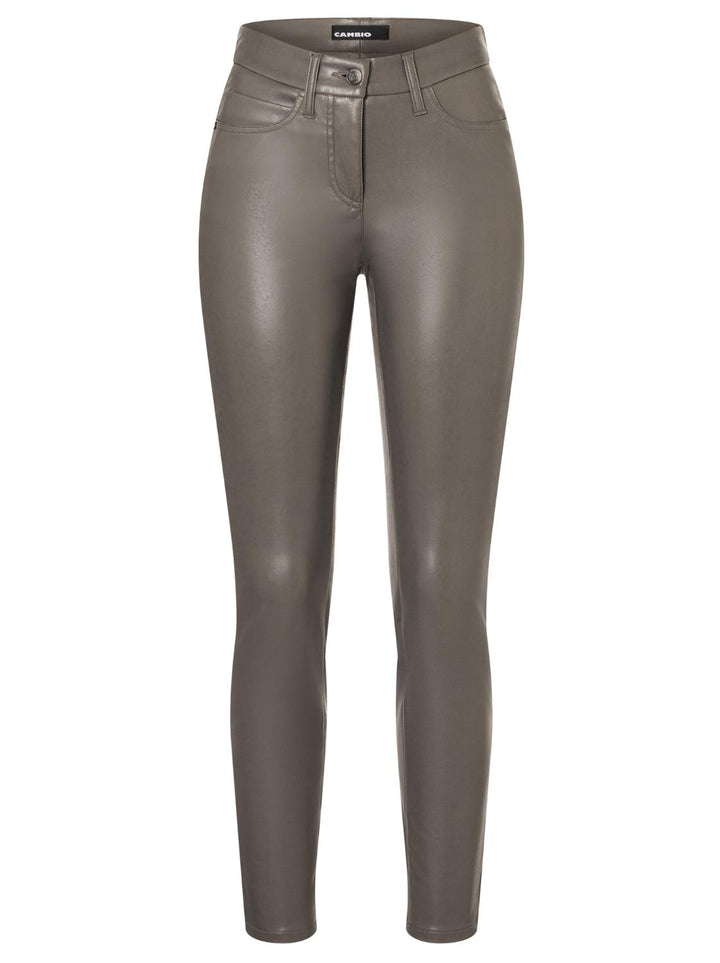 Cambio Ray 5 pocket-50% polyamide, 50% polyurethaan-DAMES BROEKEN-Bruin