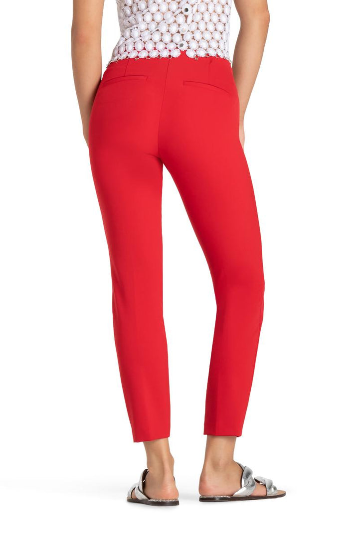 Cambio Ros pantalon-88% polyamide, 12% elastaan-DAMES BROEKEN-Rood
