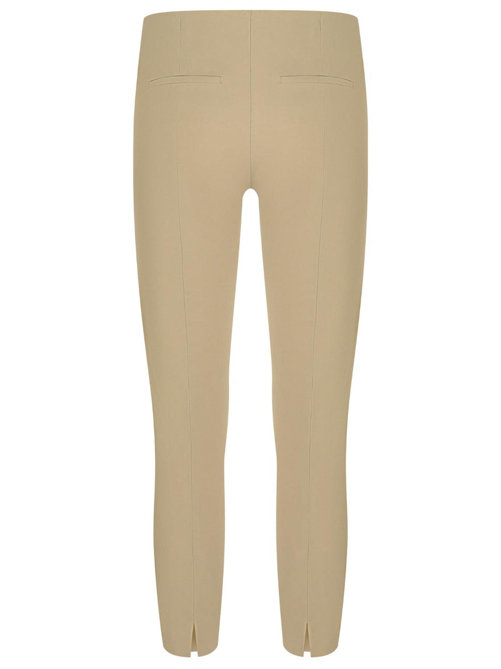 Cambio Ros summer crop-50% polyamide, 43% katoen, 7% elasthaan-DAMES BROEKEN-Beige