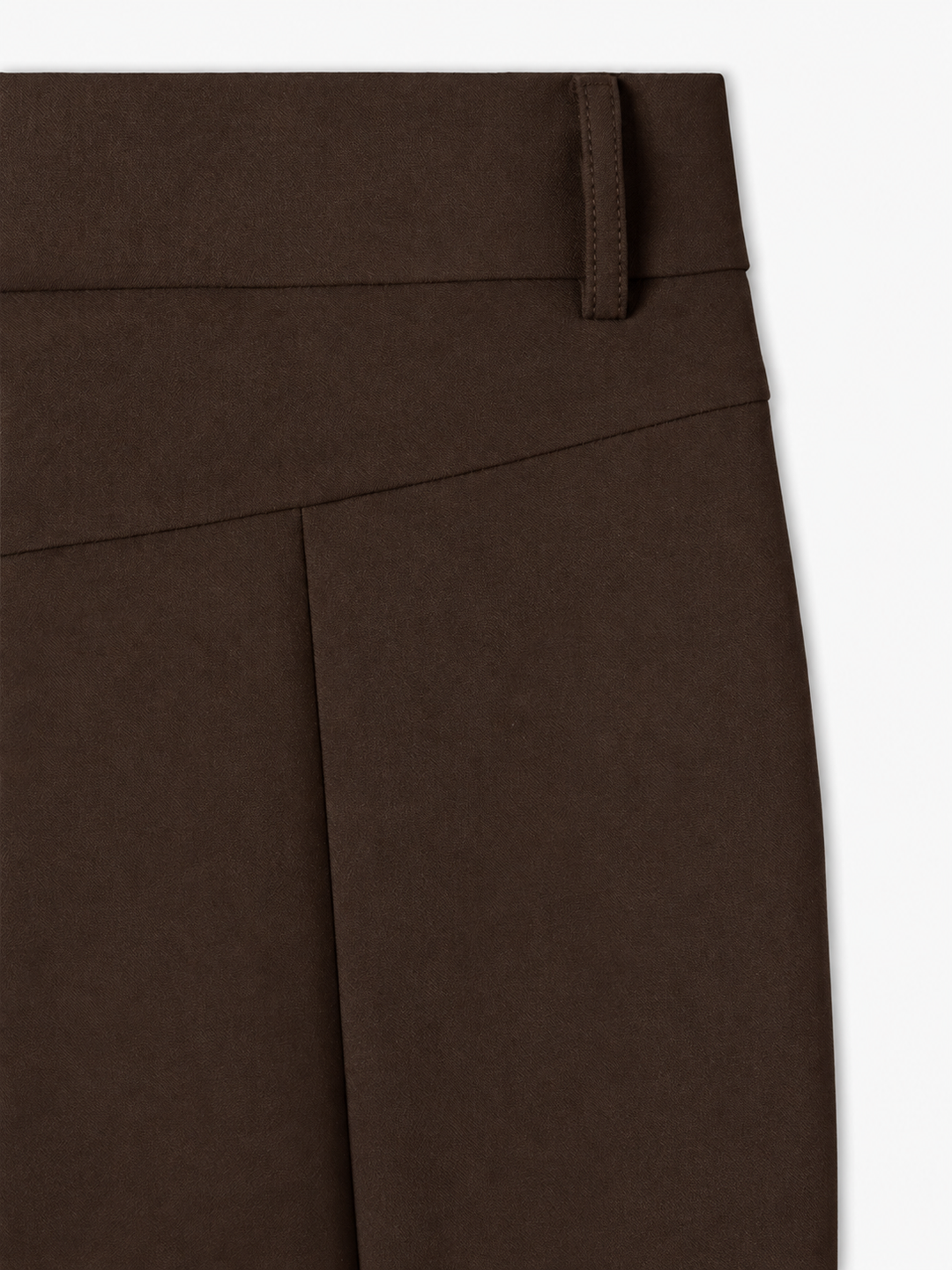 Cambio Sarah Pantalon – Bruin-63% polyester, 27% viscose, 7% katoen, 3% elastaan-DAMES BROEKEN-Bruin