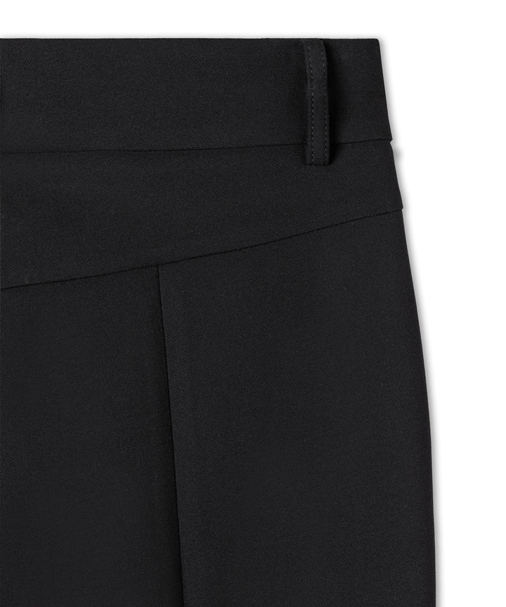 Cambio Sarah Pantalon – Zwart-63% polyester, 27% viscose, 7% katoen, 3% elastaan-DAMES BROEKEN-Zwart