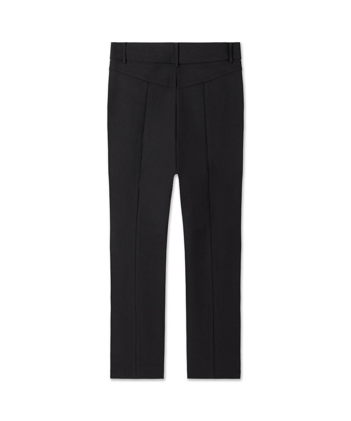 Cambio Sarah Pantalon – Zwart-63% polyester, 27% viscose, 7% katoen, 3% elastaan-DAMES BROEKEN-Zwart