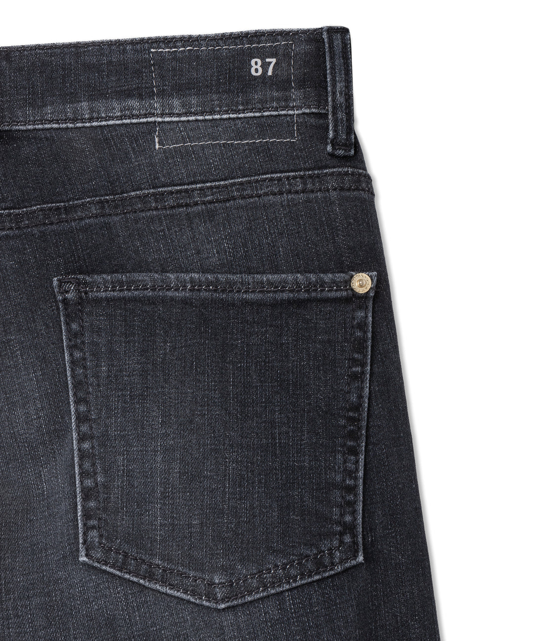Cambio Studio87 Palazzo Flare Jeans-97% katoen, 3% elastaan-DAMES BROEKEN-Zwart