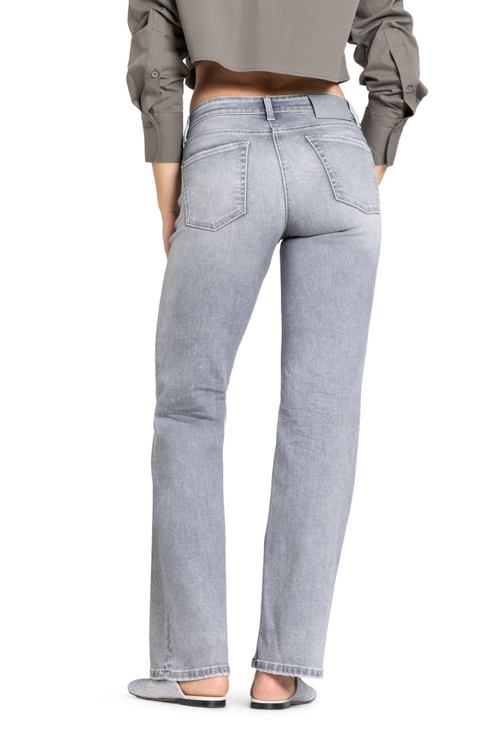 Cambio Tess jeans – Grijs-92% katoen, 6% elastomultiester, 2% elasthaan-DAMES BROEKEN-Grijs