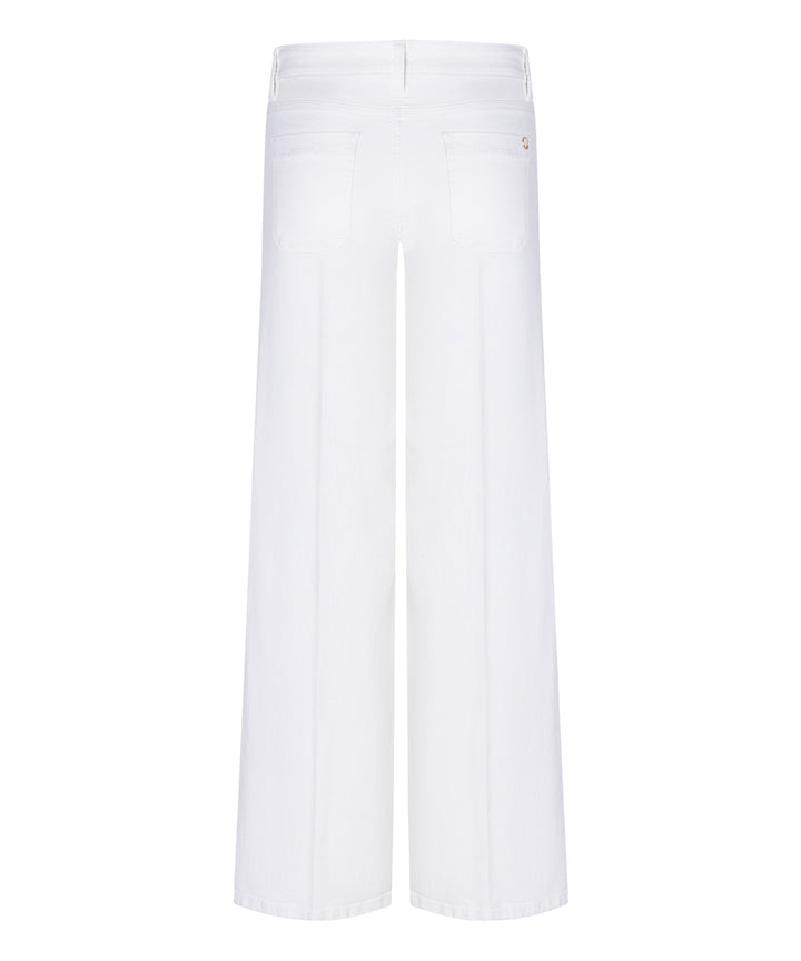 Cambio Tess Jeans – Wit-92% katoen, 6% elastomultiester, 2% elastaan-DAMES BROEKEN-Wit