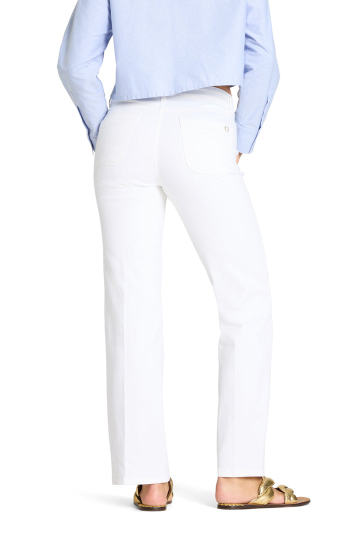 Cambio Tess Jeans – Wit-92% katoen, 6% elastomultiester, 2% elastaan-DAMES BROEKEN-Wit