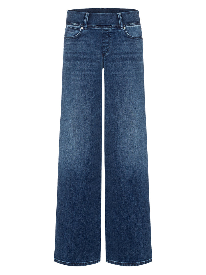 Cambio Tess Jogg Jeans – Blauw-81% katoen, 11% lyocell, 6% elastomultiester, 2% elasthaan-DAMES BROEKEN-Blauw