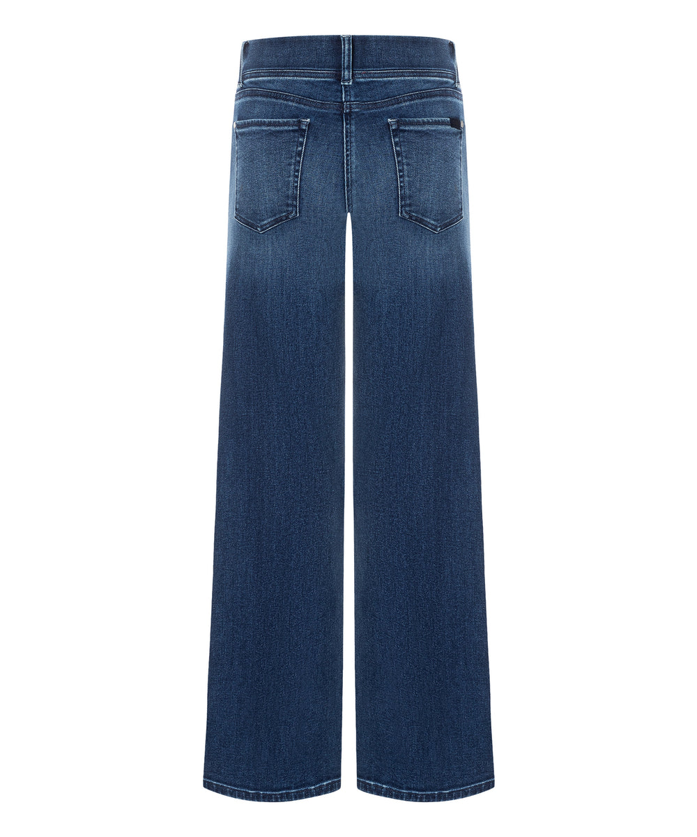 Cambio Tess Jogg Jeans – Blauw-81% katoen, 11% lyocell, 6% elastomultiester, 2% elasthaan-DAMES BROEKEN-Blauw